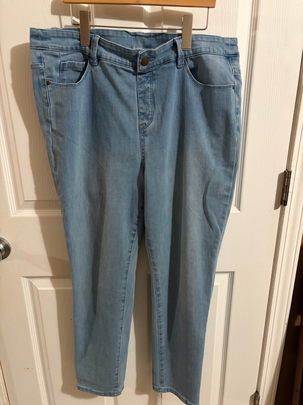 Soft Surroundings Light Blue Skinny Stretch Jeans